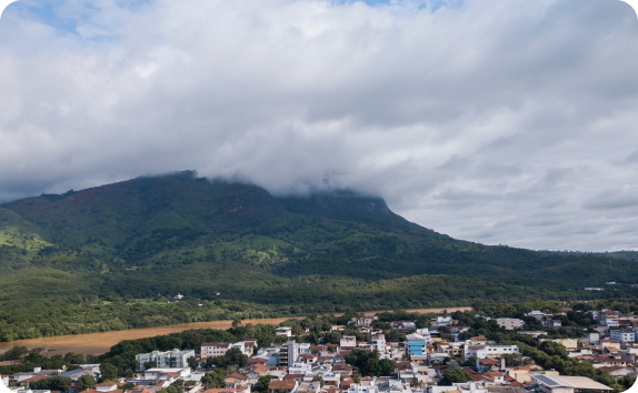 Vista do município de atuação